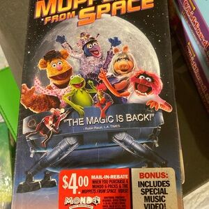 Muppets from Space VHS Tape vhs new jam m Henson